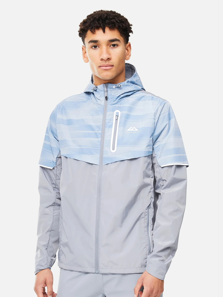 Trailberg - Dimension 2.0 Windbreaker - Frost Blue/Grey