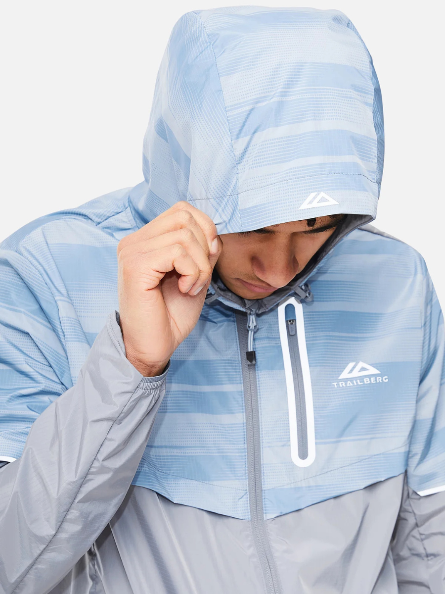 Trailberg - Dimension 2.0 Windbreaker - Frost Blue/Grey