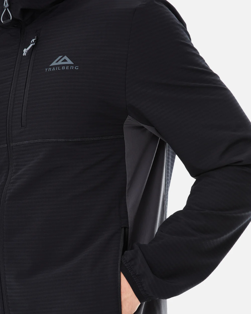 Trailberg - Tour 3.0 Hood - Black/Volcano Grey