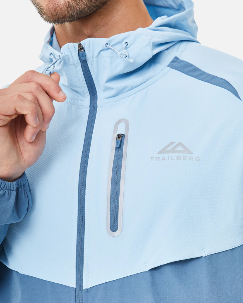 Trailberg - AW25 Cloud Hood - Slate Blue/Dove Blue
