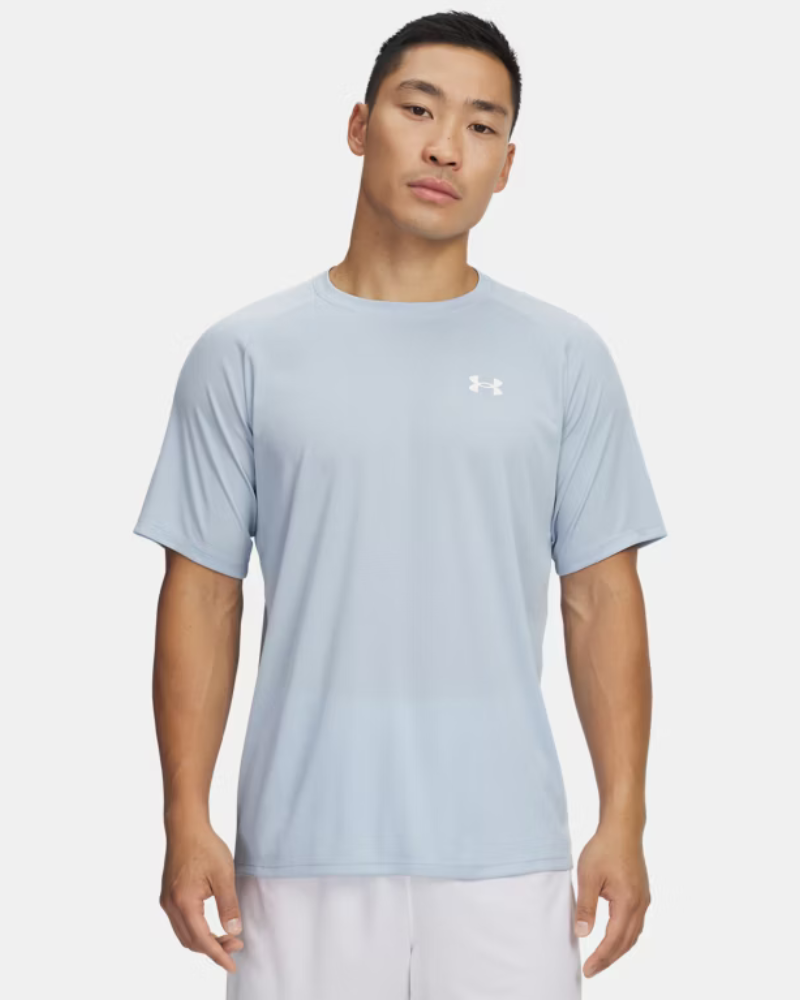 Under Armour - Tech Textured T-Shirt - Blue Calm