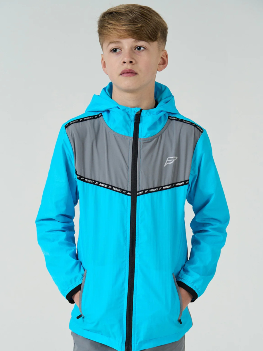Frequency - Action Tech Tracksuit - Sky Blue/Grey