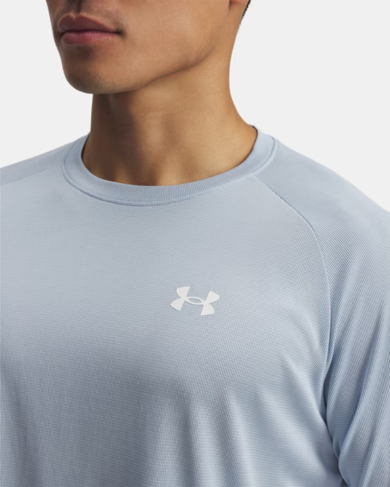 Under Armour - Tech Textured T-Shirt - Blue Calm