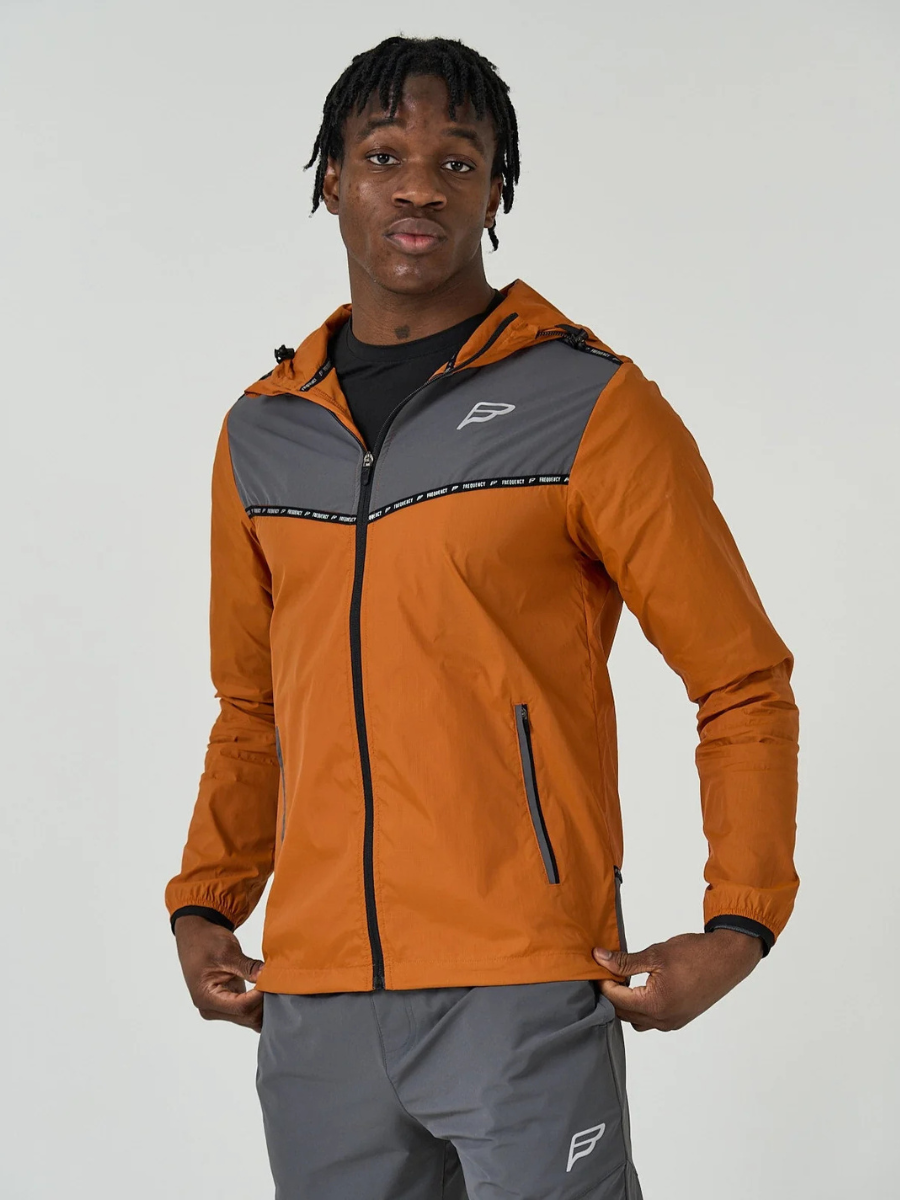 Frequency - Action Tech Jacket - Burnt Orange