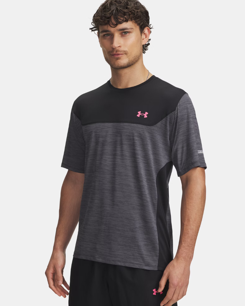 Under Armour - Tech Utility T-Shirt - Black/Pink