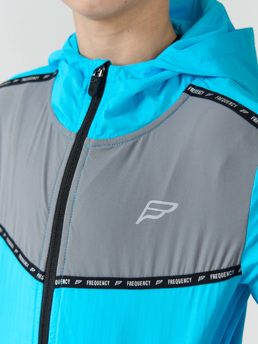 Frequency - Action Tech Tracksuit - Sky Blue/Grey