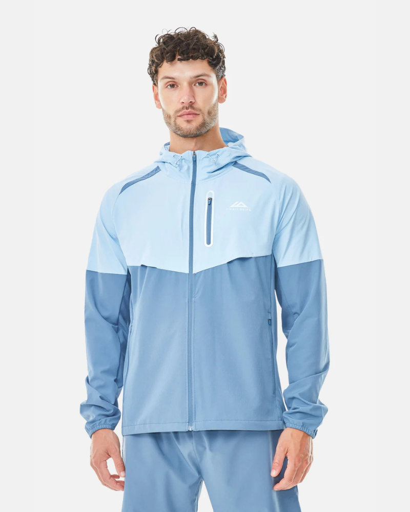 Trailberg - AW25 Cloud Hood - Slate Blue/Dove Blue