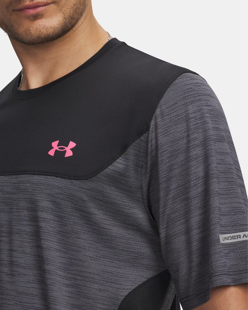Under Armour - Tech Utility T-Shirt - Black/Pink