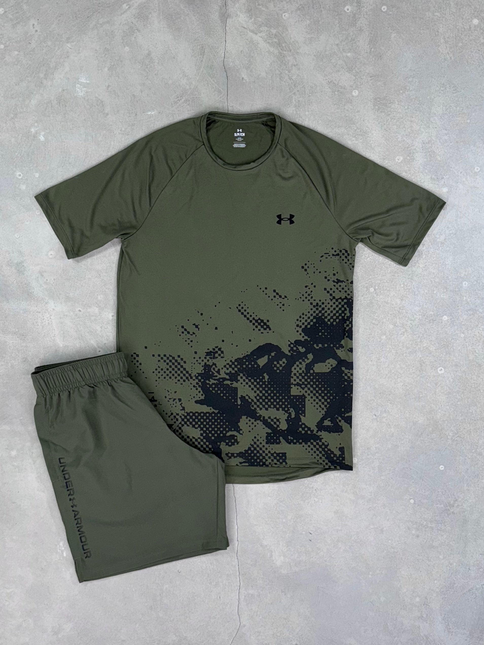 Under Armour - Graphic Fade Set - Khaki