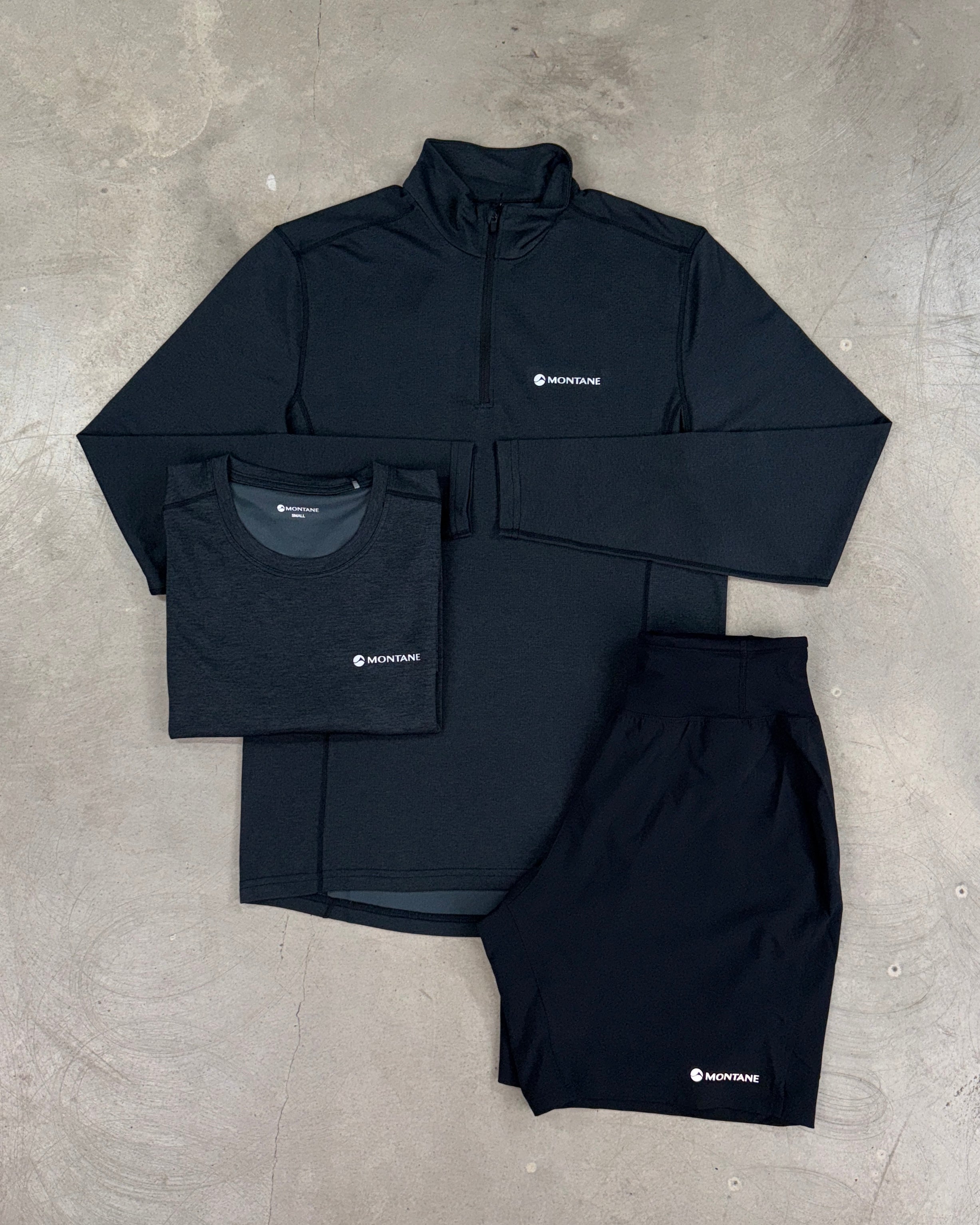 Montane - Dart 1/4 Zip Three Piece - Black