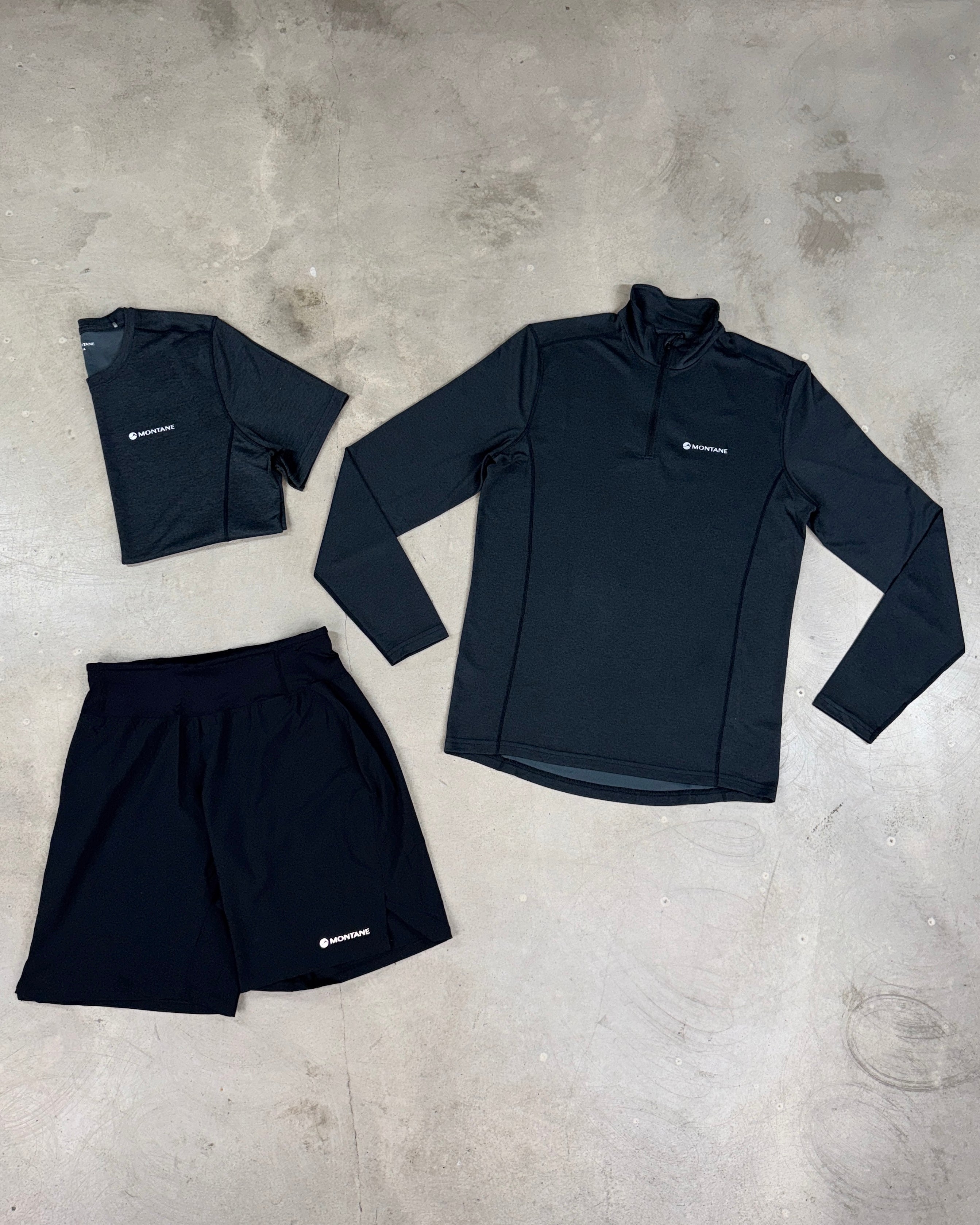 Montane - Dart 1/4 Zip Three Piece - Black