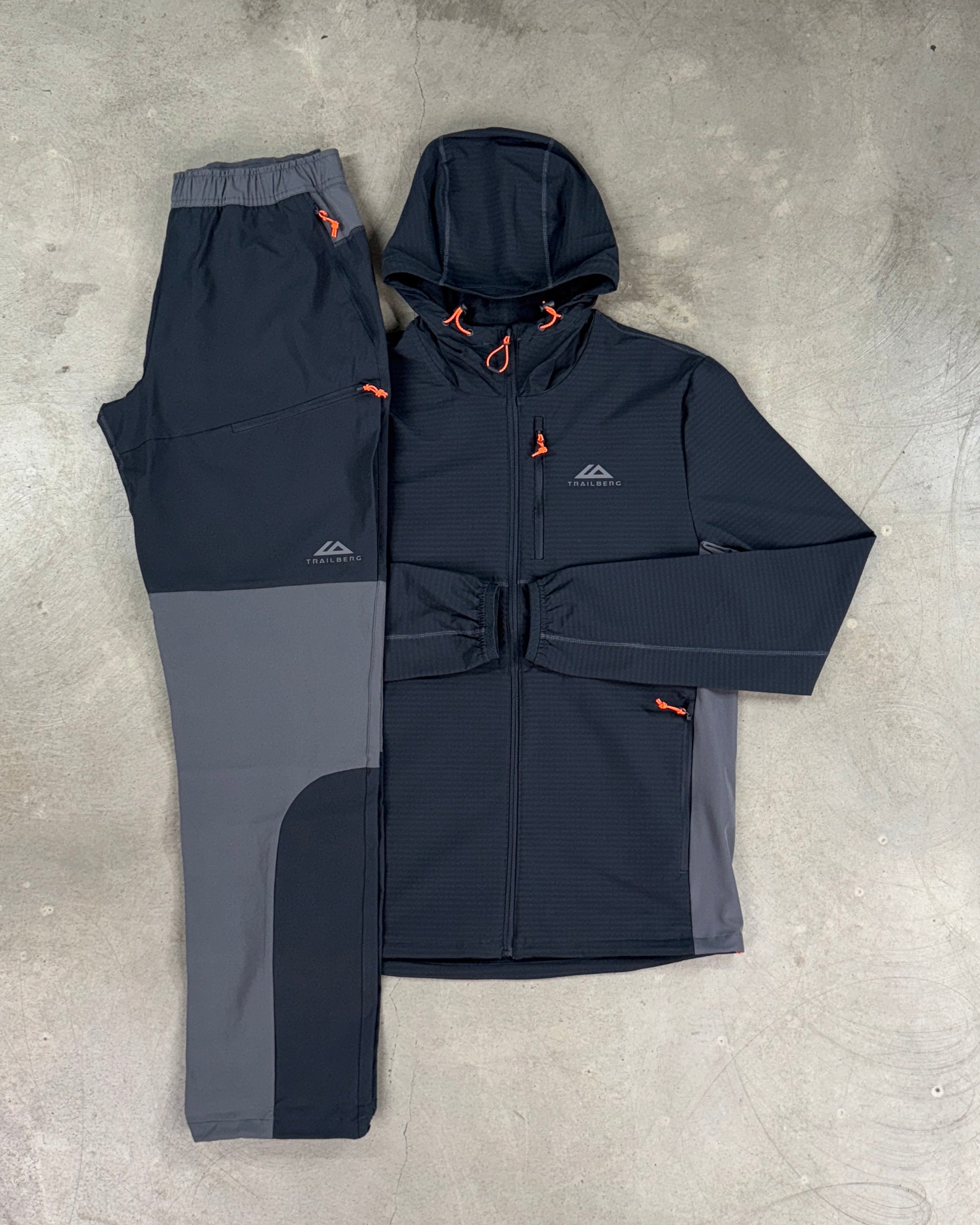 Trailberg - Tour 3.0 Tracksuit - Volcano Grey/Urban Smoke