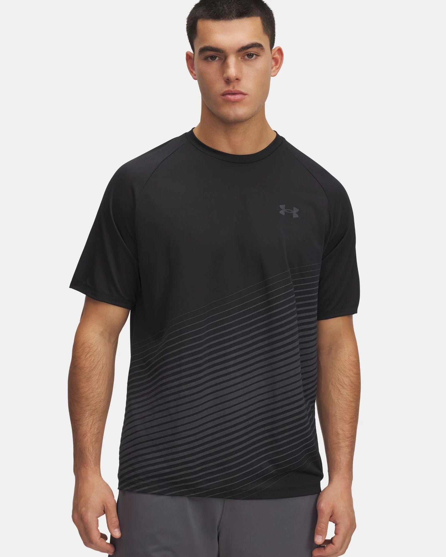 Under Armour - Tech Fade T-Shirt - Black